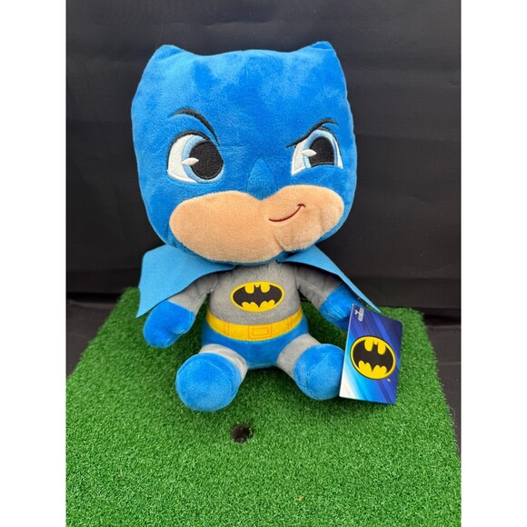 NEW Batman Kohls Cares 9" Plush Toy With Soft Cape & Mask - Picture 1 of 4